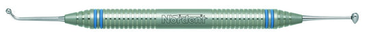 Nordent CEBR25-29 Jumbo Ball #25 / Football #29 Burnisher With Duralite® Colorrings™ Handle