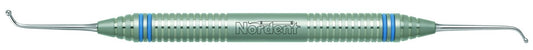 Nordent CEBR43 #4 Large Ball - #3 Medium Ball Burnisher With Duralite® Colorrings™ Handle