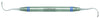 Nordent CECS911 #911 Sinus Lift Curette With Duralite® Colorrings™ Round Handle