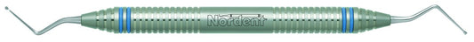 Nordent CEEC11L #11L Endodontic Excavator With Extra-Long Shank Spoon & Duralite Colorrings Handle