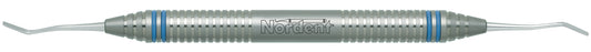 Nordent CEMT11-12 Bin Angle Chisel #11-12 with DuraLite® ColorRings™ Handle