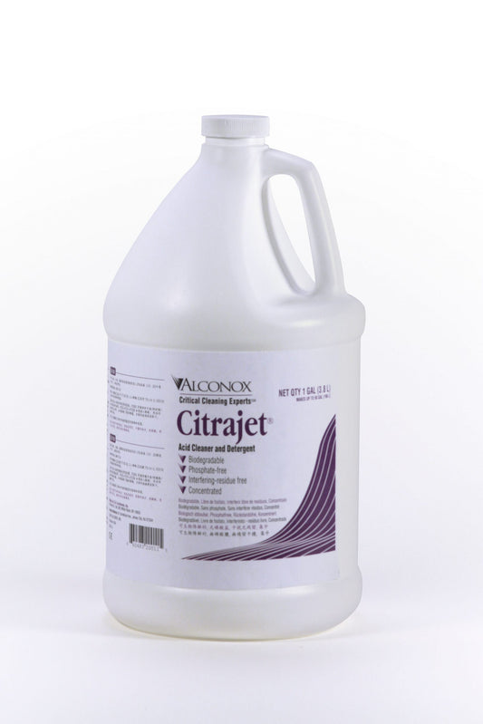 Alconox 2001-1 Citrajet® Low-Foaming Liquid Acid Cleaner, 1 Gal Bottle (3.8 L)