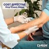 Dash Medical SPF100 DASH® PF Vinyl Exam Gloves (Case) Palm: 3.1 Mil | Finger: 2.4 Mil, 100/Box, 10 Boxes/Case