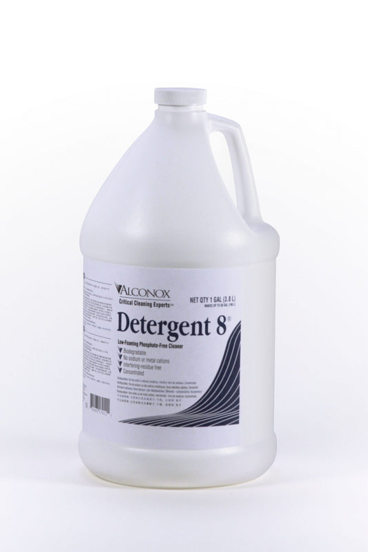 Alconox 1701-1 Detergent 8® Low-Foaming Ion-Free Detergent, 1 Gal Bottle (3.8 L)