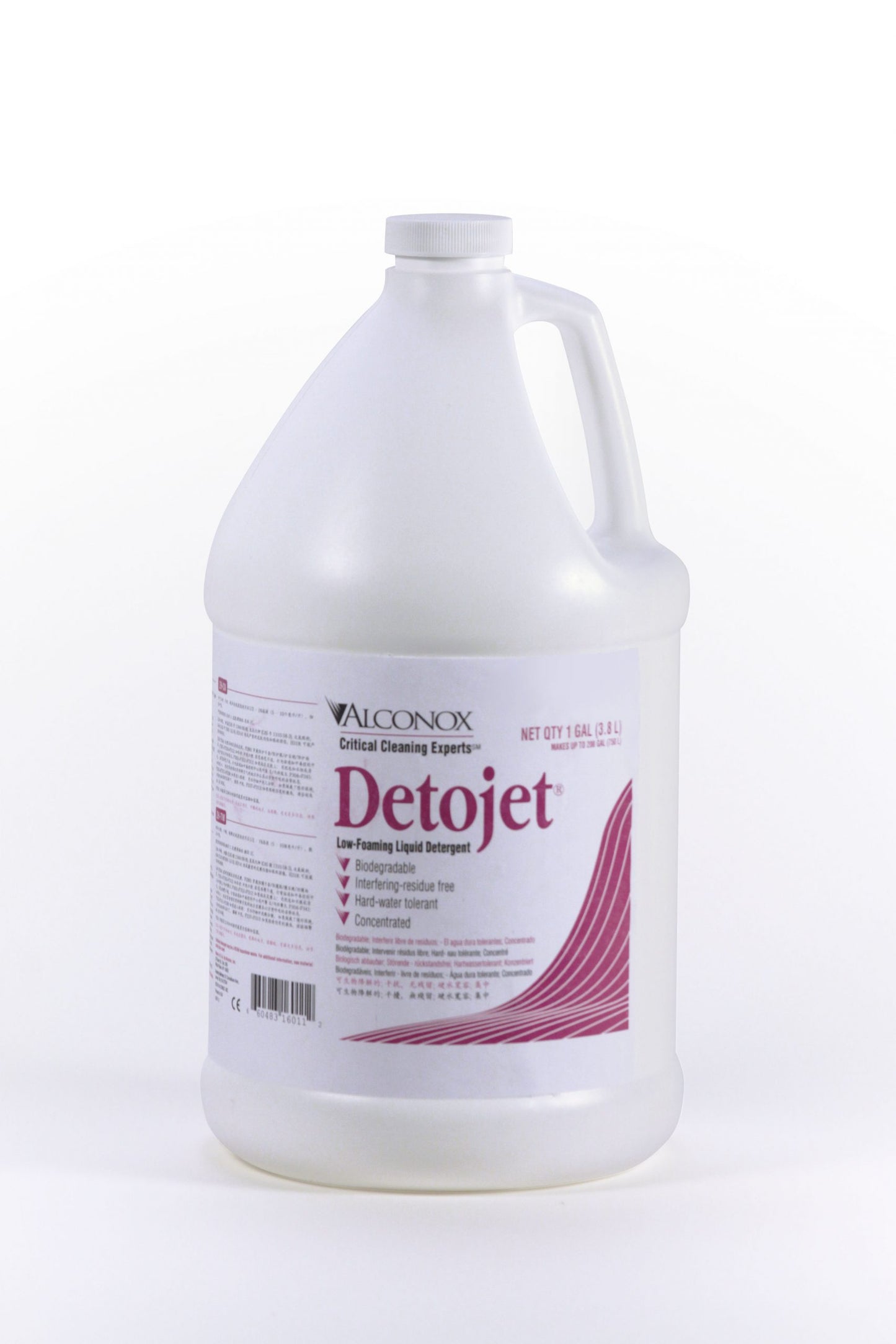 Alconox 1601 Detojet® Low-Foaming Liquid Detergent, Case Of 4 X 1 Gal (4 X 3.8 L)