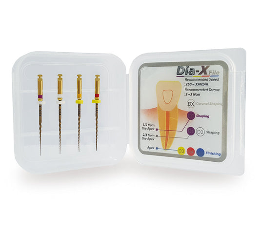 Diadent 571-291 Dia-X Files #D1-D4 Assorted 25mm