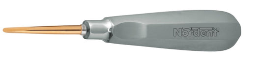Nordent E3S Straight Luxation Elevator With Titanium Nitride Coating #3S