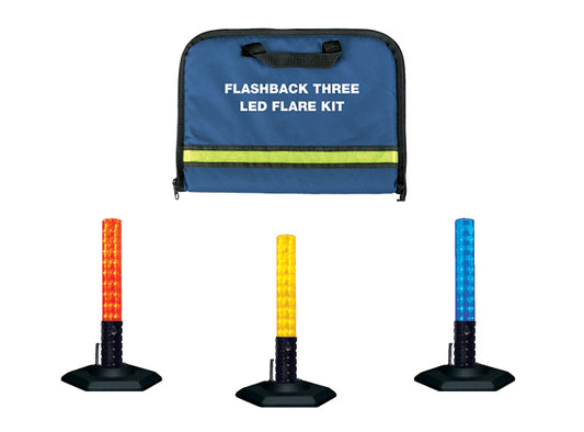 EMI 3035 Flashback Three LED Flare Kit (Red) (2 Pack)
