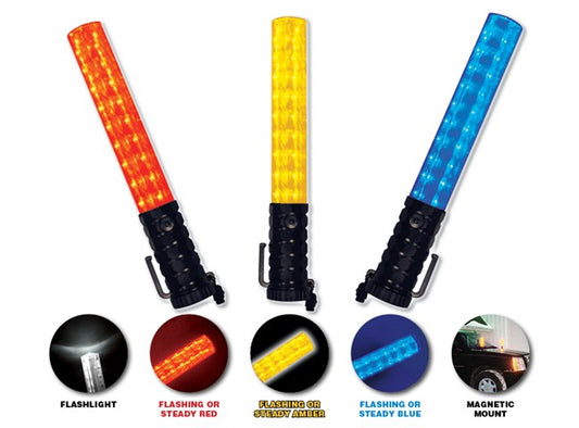 EMI 3020 Flashback Three Light Baton (Amber)