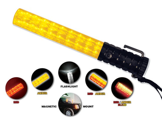 EMI 2020 Flashback Five Light Baton (Red/Amber)