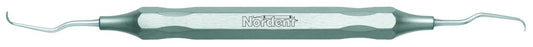 Nordent ESCGR1-2ML Gracey Curette #1-2 (Mini Blade – Long Reach) – Classic – Duralite® Hex Handle