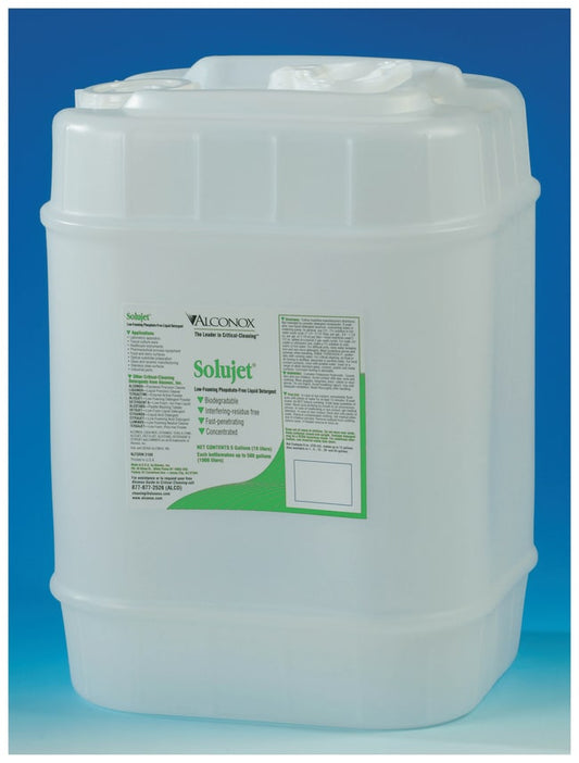 Alconox 2105 Solujet® Low-Foaming Phosphate-Free Liquid Detergent, 5 Gal Jerrycan (19 L) - Air Ok