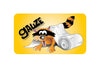 Clinton T-77 Labeled, Clear Plastic, Animal Pals, Sundry Jars