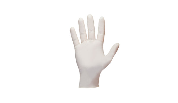 Shamrock 60411 - 60000 Series Industrial Latex Disposable White Gloves, Powder-Free, Textured, 5 Mil, Small, (10 Boxes of 100)