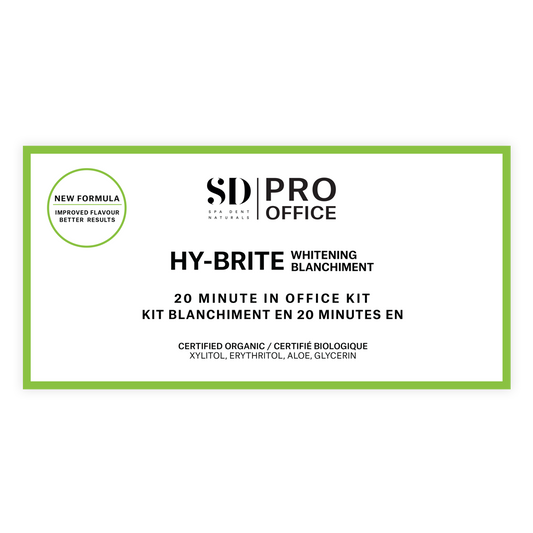 Spa Dent Naturals A122001 Hy-Brite™ in Office Only 1 syringe& Tray (prev. Regular Strength single session)  - Case of 10