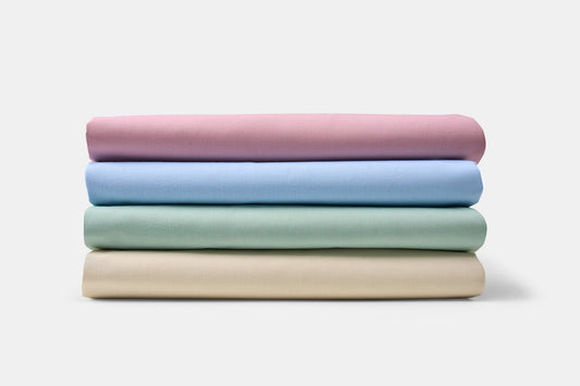 Thomson Mills 909488-101 Thomaston T-180 - Cotton/Polyester Percale Hotel and Healthcare Colored Bed Sheets, 1 dozen