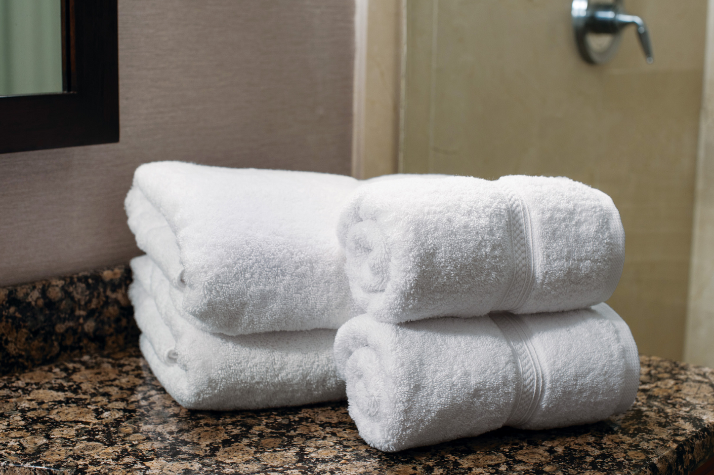 Thomson Mills 911024-101 TM Plush - Hotel Combed Cotton Terry Towels, 1 dozen