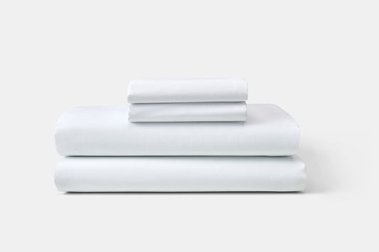 Thomson Mills 909663-101 Thomaston T-200 - Cotton/Polyester Percale Hotel Bed Sheets, 1 dozen
