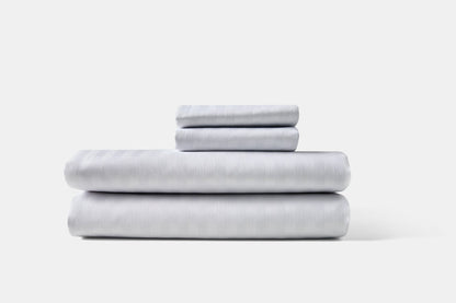 Thomson Mills 910752-101 Royal Suite Satin Stripe T-250 - Cotton/Polyester Twill Hotel Bed Sheets, 1 dozen