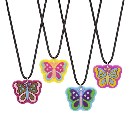 Sherman Specialty JV164 Butterfly Necklaces, 72 Per Pack