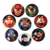 Sherman Specialty JV406 DC Comics 51 mm Foam Balls, 50 Assorted Per Pack