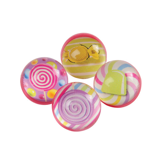 Sherman Specialty JV455 Candy Bounce Balls, 36 Assorted Per Pack