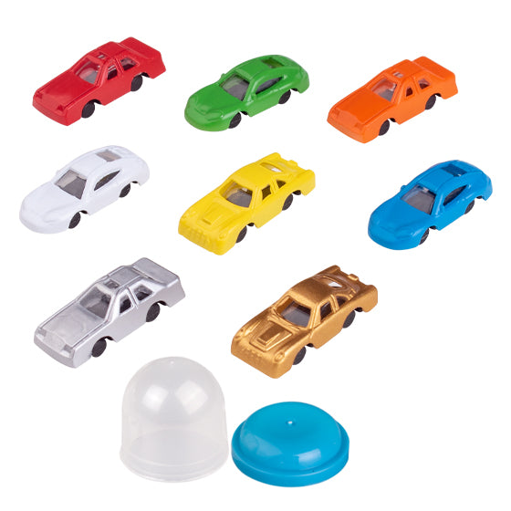 Sherman Specialty JV534 1" Capsule Mini Race Car Assortment, 250 Per Pack