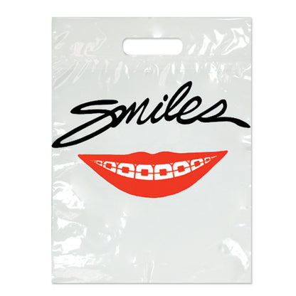 Sherman Specialty LBG54 Large Smile with Braces Ortho Bag, 100 Per Pack