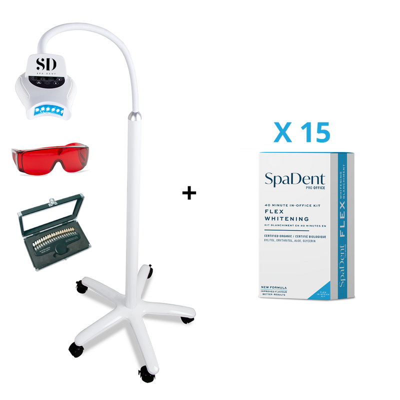 SpaDent SD650-Flex-Promo Flex™ Light Promo with 15 Flex Single Patient Kits