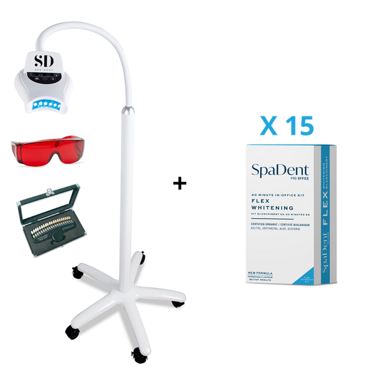 SpaDent SD650-Flex-Promo Flex™ Light Promo with 15 Flex Single Patient Kits