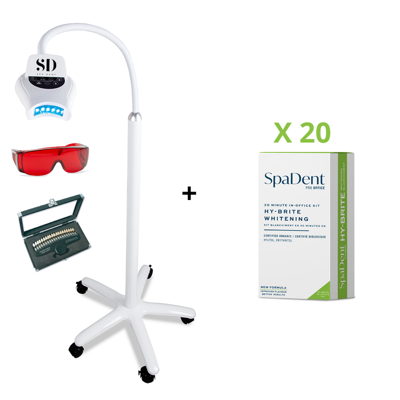 SpaDent SD650-Hy-Brite-Promo SD650 with Hy-Brite™ with 20 Hy-Brite Single Patient Kits