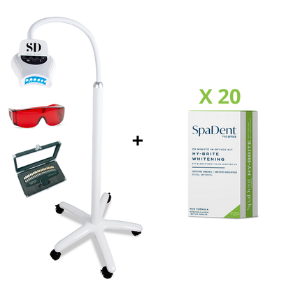 SpaDent SD650-Hy-Brite-Promo SD650 with Hy-Brite™ with 20 Hy-Brite Single Patient Kits