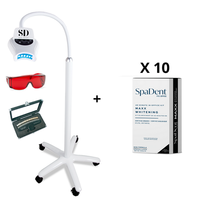 SpaDent SD650-MAXX-Promo SD-650 Light Promo with 10 MAXX Single Patient Kits