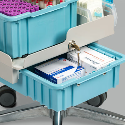 Clinton 67031 67031 Store & Go Phlebotomy Cart