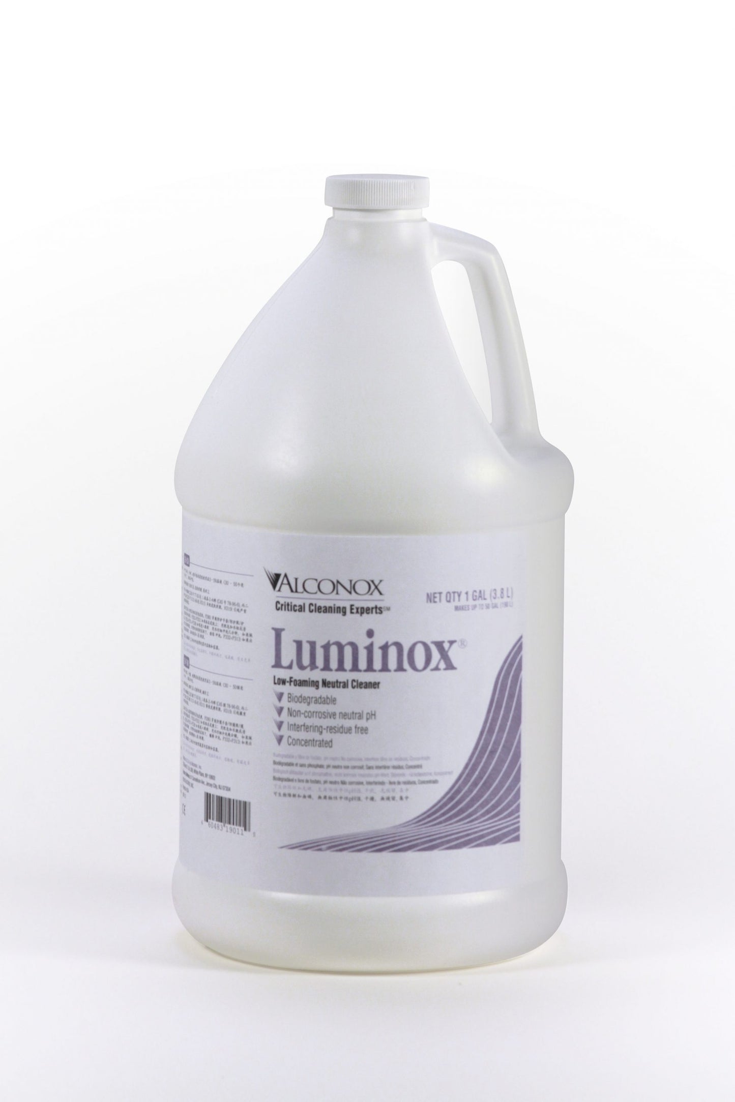 Alconox 1901 Luminox® Low-Foaming Neutral Cleaner, Case Of 4 X 1 Gal (4 X 3.8 L)