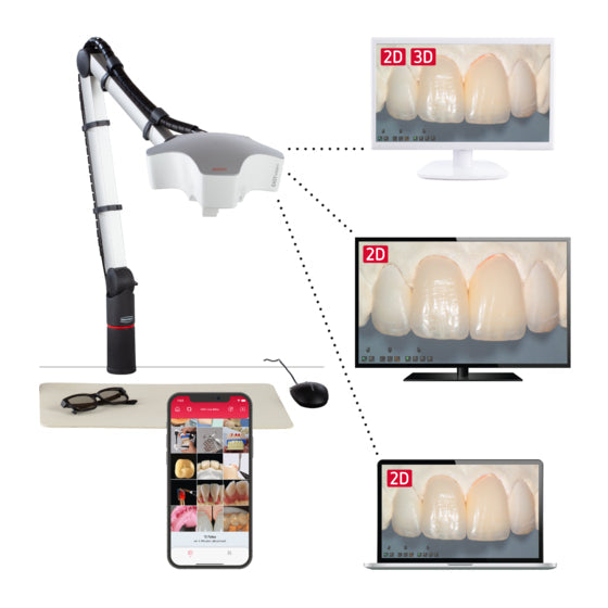 Renfert 24003000 Easy View 3D+ 100-240V