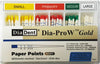 Diadent MP268-S601 PP Dia-Pro W Gold Small, 100 Pts/Box