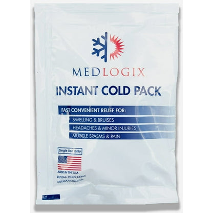 Medlogix 10-01-24 Instant Cold Packs Disposable Ice Compress 6