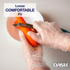 Dash Medical MTVF100 Multi-Task® Clear Vinyl Gloves (Case) Palm: 3.1 Mil | Finger: 3.5 Mil, 100/Box, 10 Boxes/Case