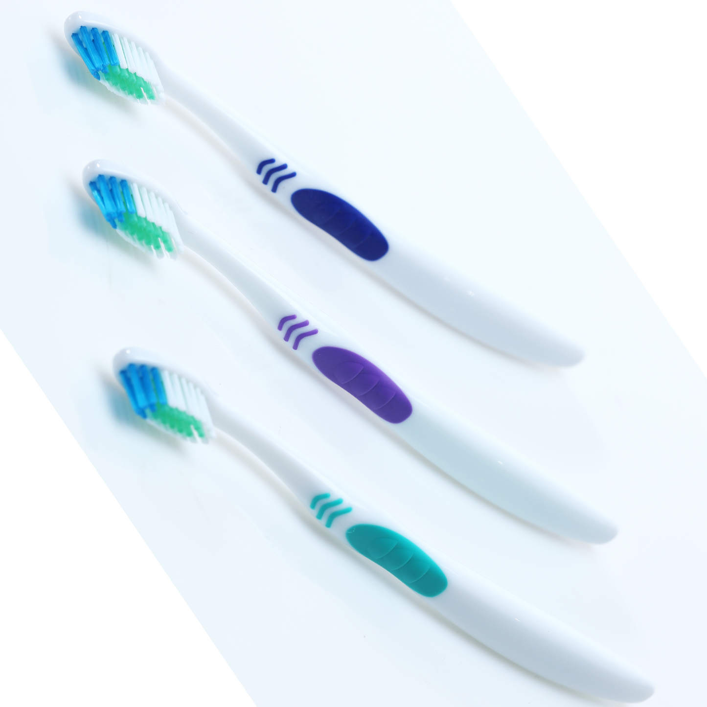 Oraline ORA16625B Extra Soft Power Tip Toothbrush  - Compact Head 32 Tuft Sensitive Care Adult Brush  (72/Case)
