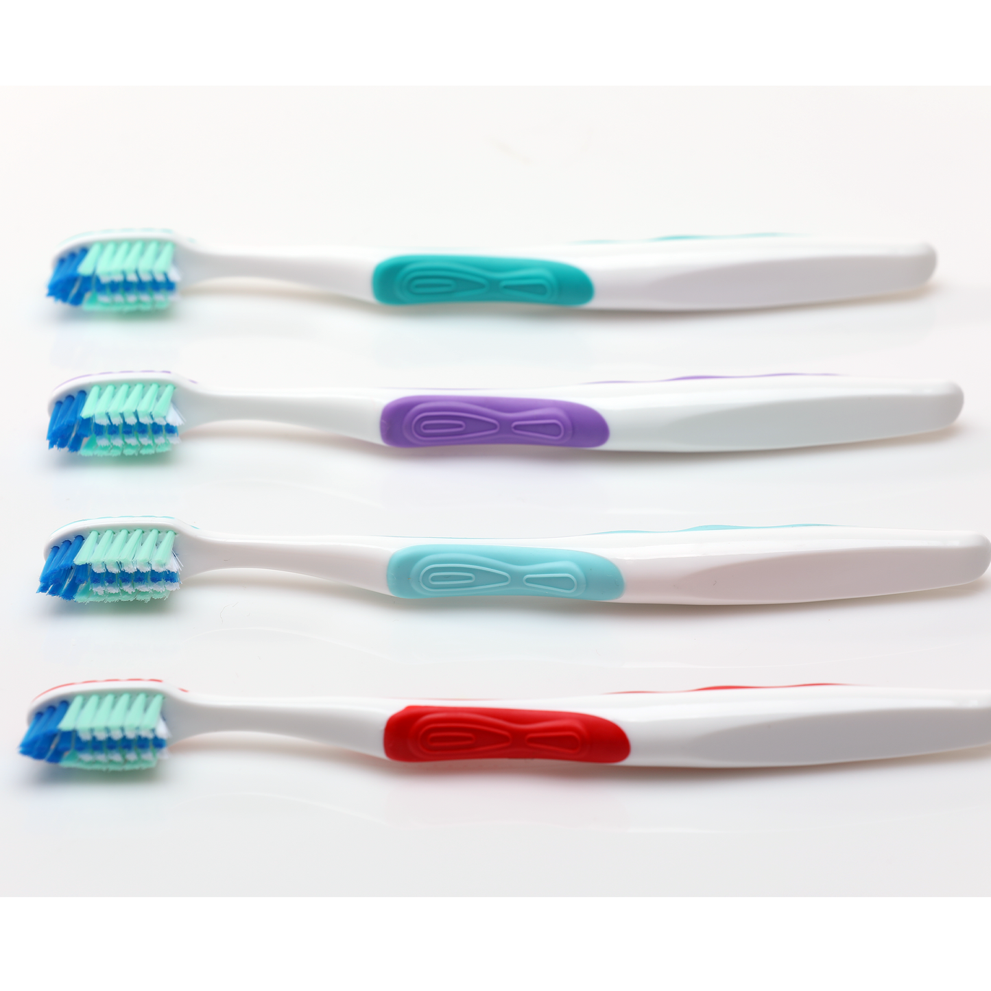 Oraline ORA16672B  Sensitive Full Head Big Grip Toothbrush  - 38 Tuft Soft Bristle Adult Dental Brush  (72/Case)
