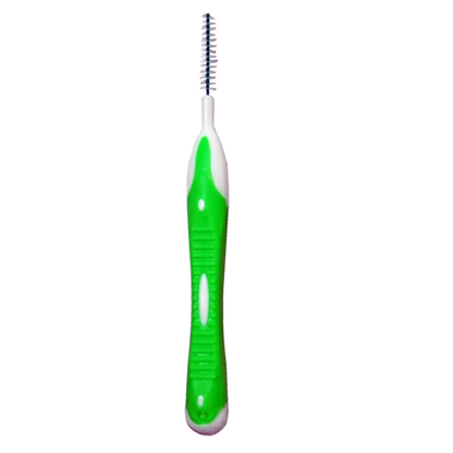Oraline ORA20045 Interproximal Tight Cylinder Interdental Brush  - 0.2mm Lime Green Precision Dental Cleaner  (72/Case)