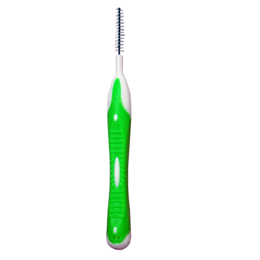 Oraline ORA20045 Interproximal Tight Cylinder Interdental Brush  - 0.2mm Lime Green Precision Dental Cleaner  (72/Case)