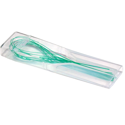 Oraline ORA20412 Floss Threaders in Hygienic Carrying Case  - Orthodontic & Bridge Cleaning Dental Floss Threaders  (100/Case)