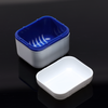 Oraline ORA90025 Perio Post-Op Denture Bath with Rinse Basket  - Hygienic Denture Soaking Container for Cleaning & Storage  (36/Case)