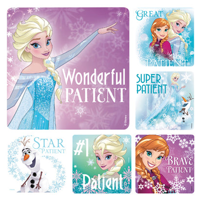 Sherman Specialty PS595 Disney Frozen Patient Stickers, 100 Per Roll