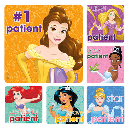 Sherman Specialty PS596 Disney Princess Patient Stickers, 100 Per Roll