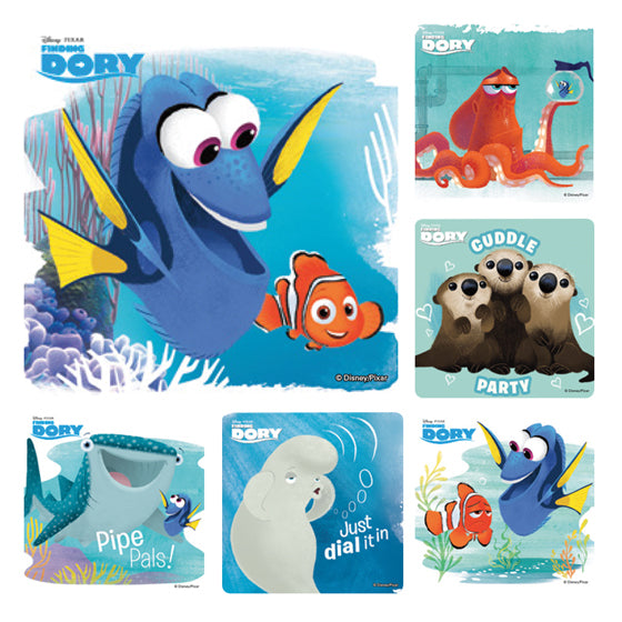 Sherman Specialty PS614 Finding Dory Stickers, 100 Per Roll