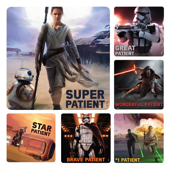 Sherman Specialty PS627 Star Wars: The Force Awakens Medical Stickers, 100 Per Roll