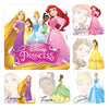 Sherman Specialty PS631 Disney Princess Autograph Stickers, 100 Per Roll